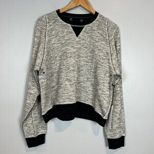 Men's Gray Sweatshirt Size Medium Paper Denim & Cloth New NWT